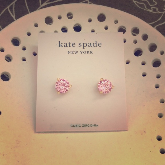 kate spade Jewelry - Kate Spade! Crystal Stud Earrings
